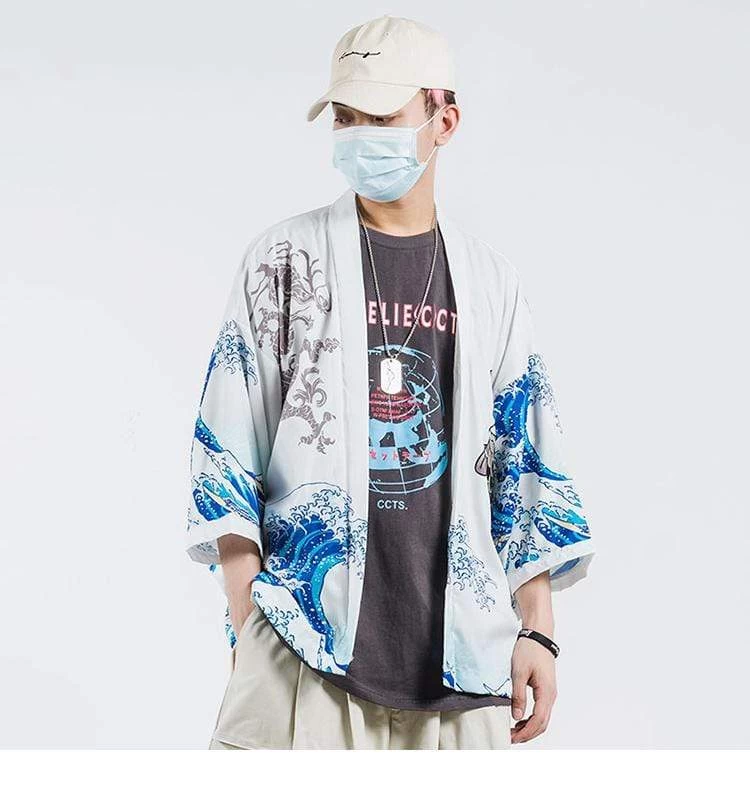 Kimono Japonais KANAGAWA™ 7 Kimono Japonais KANAGAWA™ – Image 5