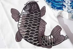 Kimono Japonais KANAGAWA™ 25 Kimono Japonais KANAGAWA™ -Mode Coréenne hallyu street kimono japonais kanagawa 16692201422871