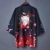 Kimono Japonais KITSUNE™ -Mode Coréenne hallyu street kimono japonais kitsune 16703434391575