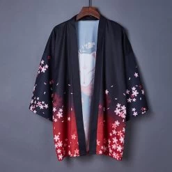 Kimono Japonais KITSUNE™ -Mode Coréenne hallyu street kimono japonais kitsune 16703434752023