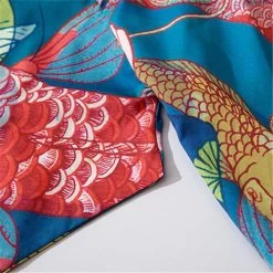 Kimono Japonais SCARLET™ -Mode Coréenne hallyu street kimono japonais scarlet 16753315774487