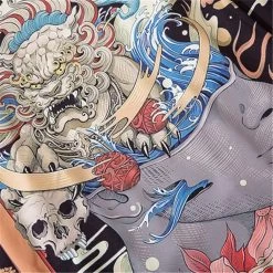 Kimono Japonais FEROCITY™ -Mode Coréenne hallyu street kimonos kimono japonais ferocity 16753772953623