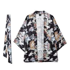 Kimono Japonais CARMINO™ -Mode Coréenne hallyu street kimonos modele 6 xxl kimono japonais carmino 27937427750935