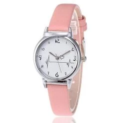 Montre Coréenne ELECTROCARDIOGRAM™ -Mode Coréenne hallyu street montres rose pale montre coreenne electrocardiogram 13570828861463