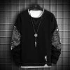Sweatshirt Coréen GRAVED™ -Mode Coréenne hallyu street noir al sweatshirt coreen graved 16720652795927