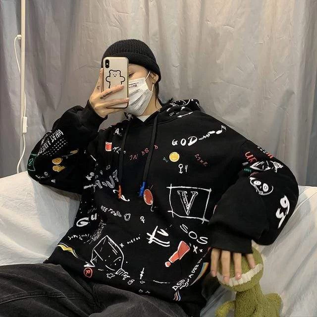 Hoodie Coréen GRAPHY™ 6 Hoodie Coréen GRAPHY™ – Image 5