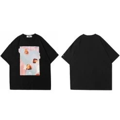 T-Shirt Coréen ILLUZ™ -Mode Coréenne hallyu street noir m t shirt coreen illuz 27991213604887