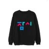 Sweatshirt Coréen BTS SKIT™ -Mode Coréenne hallyu street noir s sweatshirt coreen bts skit 16727509336087