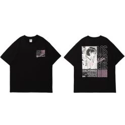 T-Shirt Coréen LA™ -Mode Coréenne hallyu street noir s t shirt coreen la 27991183949847