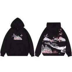 Hoodie Coréen Brodé ZUMA™ -Mode Coréenne hallyu street noir xl hoodie coreen brode zuma 27946618683415