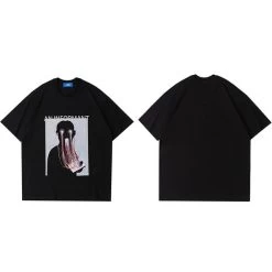 T-Shirt Coréen Oversize INFORMANT™ -Mode Coréenne hallyu street noir xl t shirt coreen oversize informant 27930509213719