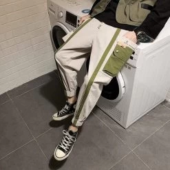 Pantalon Coréen ARMY™ -Mode Coréenne hallyu street pantalons pantalon coreen army 16707543203863