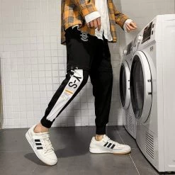 Pantalon Coréen TROUBLE™ -Mode Coréenne hallyu street pantalons pantalon coreen trouble 16704559251479