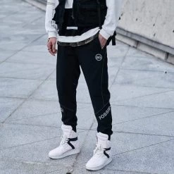 Pantalon Coréen TERY™ -Mode Coréenne hallyu street pantalons s noir pantalon coreen tery 16720018014231