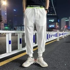 Pantalon Coréen JOKER™ -Mode Coréenne hallyu street pantalons xxxl blanc pantalon coreen joker 16706685665303