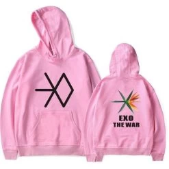 Hoodie Coréen EXOWAR -Mode Coréenne hallyu street rose xxxl hoodie coreen exowar 27956304379927