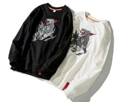 Sweatshirt Brodé Coréen SUMMON™ 11 Sweatshirt Brodé Coréen SUMMON™ -Mode Coréenne hallyu street sweatshirt brode coreen summon 16720917495831