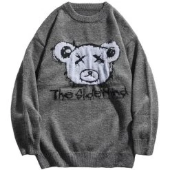 Sweatshirt Coréen BEARSIDE™ -Mode Coréenne hallyu street sweatshirt coreen bearside 16687100035095