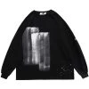 Sweatshirt Coréen DARKWAVES™ -Mode Coréenne hallyu street sweatshirt coreen darkwaves 16762389037079