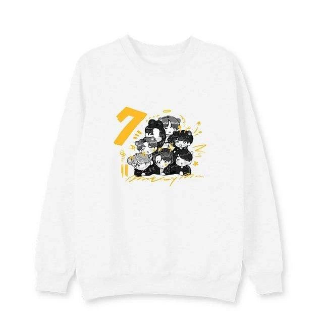 Sweatshirt Coréen BTS CREW™ 6 Sweatshirt Coréen BTS CREW™ – Image 4