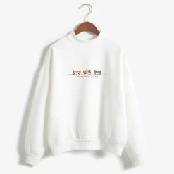 Sweatshirt Coréen CATNEST™ -Mode Coréenne hallyu street sweatshirts blanc xxl sweatshirt coreen catnest 27952747577367