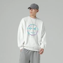 Hoodie Coréen REFLECTION™ 17 Hoodie Coréen REFLECTION™ -Mode Coréenne hallyu street sweatshirts blanc xxxl hoodie coreen reflection 16714866556951