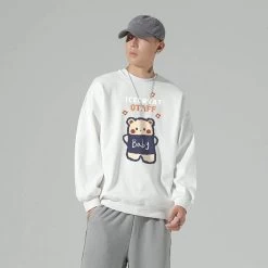 Sweatshirt Coréen ADOPTIT™ 27 Sweatshirt Coréen ADOPTIT™ -Mode Coréenne hallyu street sweatshirts blanc xxxl sweatshirt coreen adoptit 16714858332183