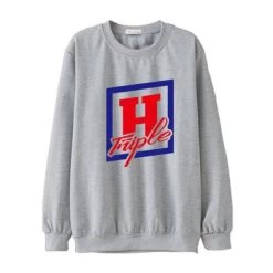 Sweatshirt Triple H Edition -Mode Coréenne hallyu street sweatshirts gris s sweatshirt triple h edition 3978244161559