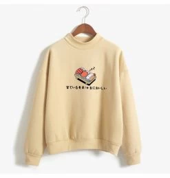 Sweatshirt Coréen SUSHIBOX™ -Mode Coréenne hallyu street sweatshirts jaune xl sweatshirt coreen sushibox 27956218888215