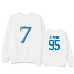 Sweatshirt Coréen BTS 7TH EDITION™ -Mode Coréenne hallyu street sweatshirts jimin blanc xxl sweatshirt coreen bts 7th edition 16514119335959