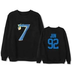 Sweatshirt Coréen BTS 7TH EDITION™ -Mode Coréenne hallyu street sweatshirts jin noir xxl sweatshirt coreen bts 7th edition 16514119237655