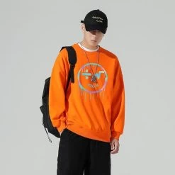 Hoodie Coréen REFLECTION™ 18 Hoodie Coréen REFLECTION™ -Mode Coréenne hallyu street sweatshirts orange xl hoodie coreen reflection 16714866589719