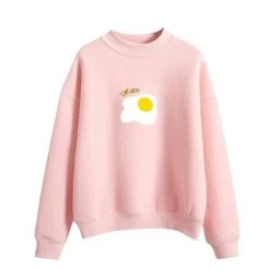 Sweatshirt Coréen EGGSY™ -Mode Coréenne hallyu street sweatshirts rose l sweatshirt coreen eggsy 27952745054231