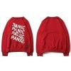 Sweatshirt PANIC™ 1 Sweatshirt PANIC™ -Mode Coréenne hallyu street sweatshirts rouge l sweatshirt panic 12097329659927