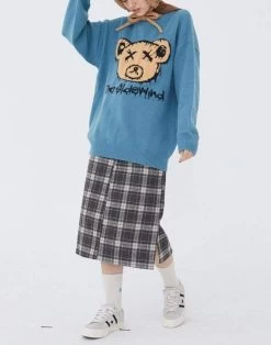 Sweatshirt Coréen BEARSIDE™ -Mode Coréenne hallyu street sweatshirts sweatshirt coreen bearside 16687100002327