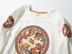 Sweatshirt Coréen Brodé 환™ -Mode Coréenne hallyu street sweatshirts sweatshirt coreen brode 16583252246551