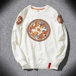 Sweatshirt Coréen Brodé 환™ -Mode Coréenne hallyu street sweatshirts sweatshirt coreen brode 16583252344855