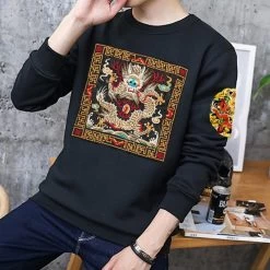 Sweatshirt Coréen Brodé RITUAL™ -Mode Coréenne hallyu street sweatshirts sweatshirt coreen brode ritual 16583313227799