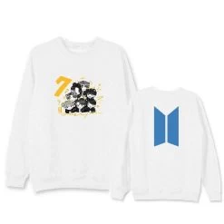 Sweatshirt Coréen BTS CREW™ 9 Sweatshirt Coréen BTS CREW™ -Mode Coréenne hallyu street sweatshirts sweatshirt coreen bts crew 16528386588695