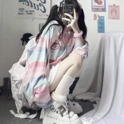 Sweatshirt Coréen LINYZ™ -Mode Coréenne hallyu street sweatshirts sweatshirt coreen liny 16654281965591