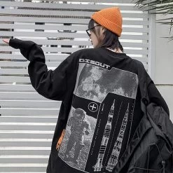 Sweatshirt LAUNCHX™ -Mode Coréenne hallyu street sweatshirts sweatshirt launchx 14162314919959