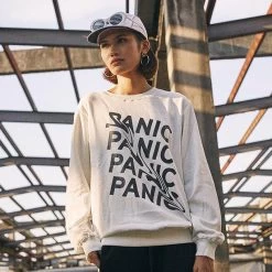 Sweatshirt PANIC™ -Mode Coréenne hallyu street sweatshirts sweatshirt panic 12097329365015