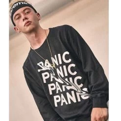 Sweatshirt PANIC™ -Mode Coréenne hallyu street sweatshirts sweatshirt panic 12097329528855