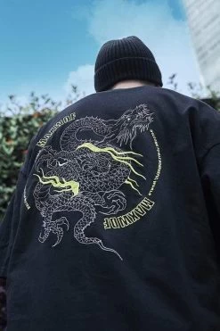 T-Shirt Coréen DRAGONFORCE™ -Mode Coréenne hallyu street t shirt coreen dragonforce 27989662793751