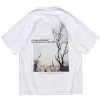 T-Shirt Coréen TREEHELL™ -Mode Coréenne hallyu street t shirt coreen flowerflow 16761561120791