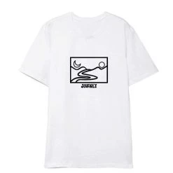 T-Shirt Coréen Journey™ -Mode Coréenne hallyu street tshirts blanc xxl tshirt journey 13755543912471