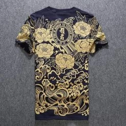 T-Shirt Coréen ORNEGOLD™ -Mode Coréenne hallyu street tshirts bleu xl t shirt coreen ornegold 27989669838871