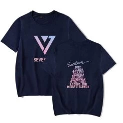 T-Shirt Coréen SEVENTEEN Cast