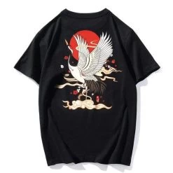 T-Shirt Coréen Brodé ECLIPSY™ -Mode Coréenne hallyu street tshirts noir l t shirt coreen brode eclipsy 27989661515799