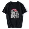 T-Shirt Coréen Jojos Bizarre Adventure™ -Mode Coréenne hallyu street tshirts noir xxxl tshirt jojos bizarre adventure 16693897822231
